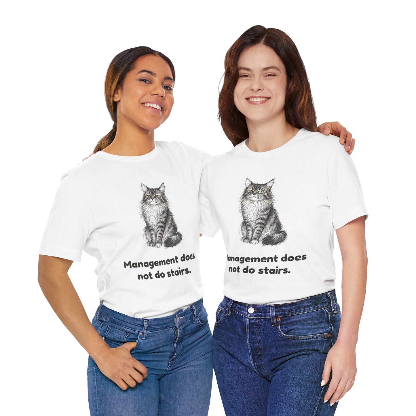 She Read Your File — Funny Maine Coon Cat T-Shirt