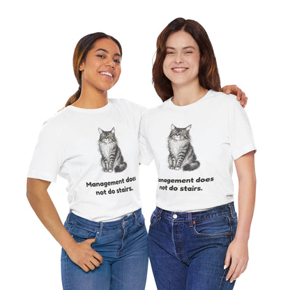 She Read Your File — Funny Maine Coon Cat T-Shirt