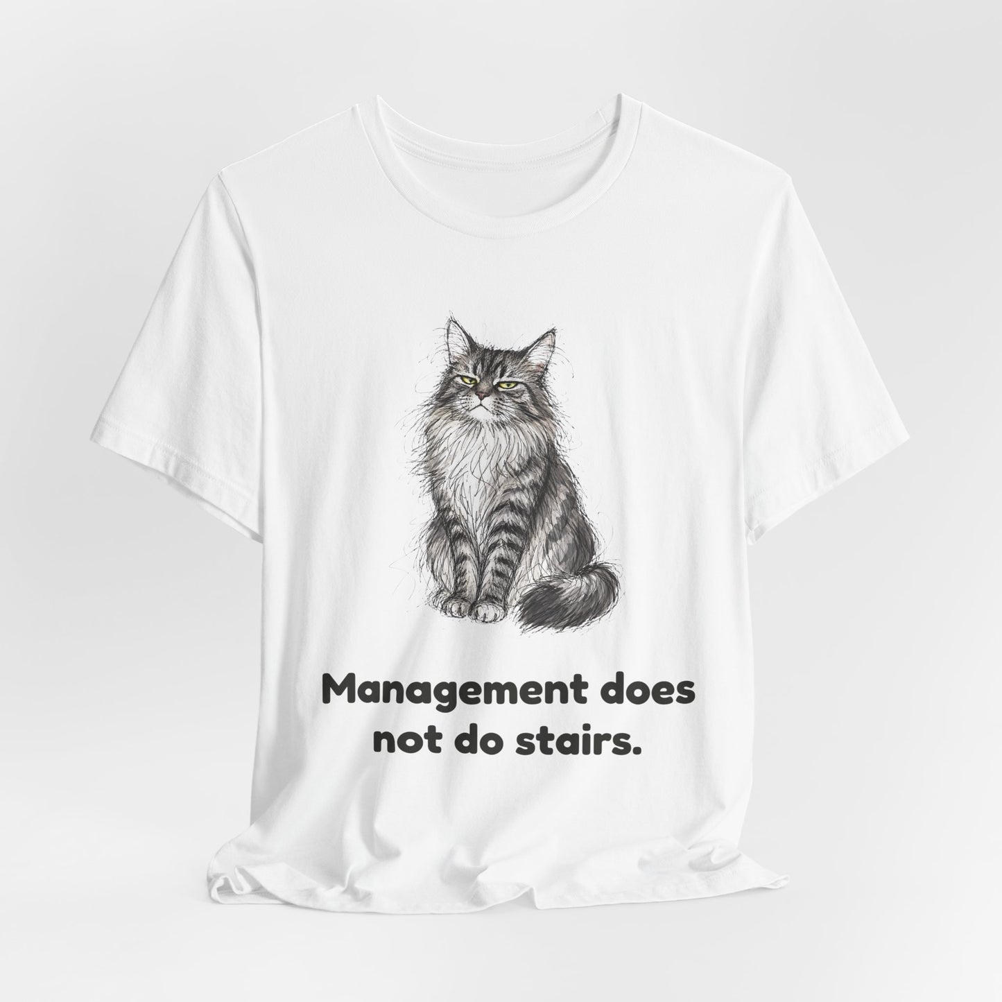 She Read Your File — Funny Maine Coon Cat T-Shirt