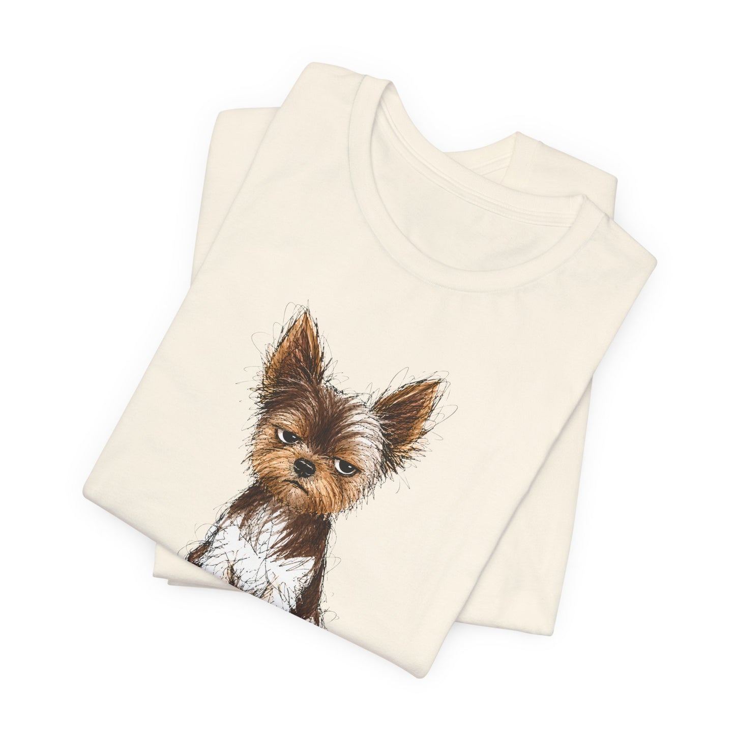 Not Show Quality Not Sorry — Funny Yorkie T-Shirt | Scruffy Pet Supply Co.