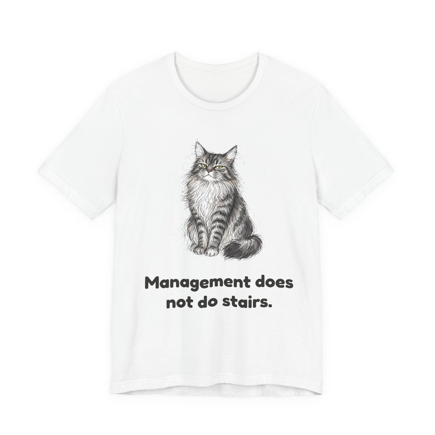 She Read Your File — Funny Maine Coon Cat T-Shirt