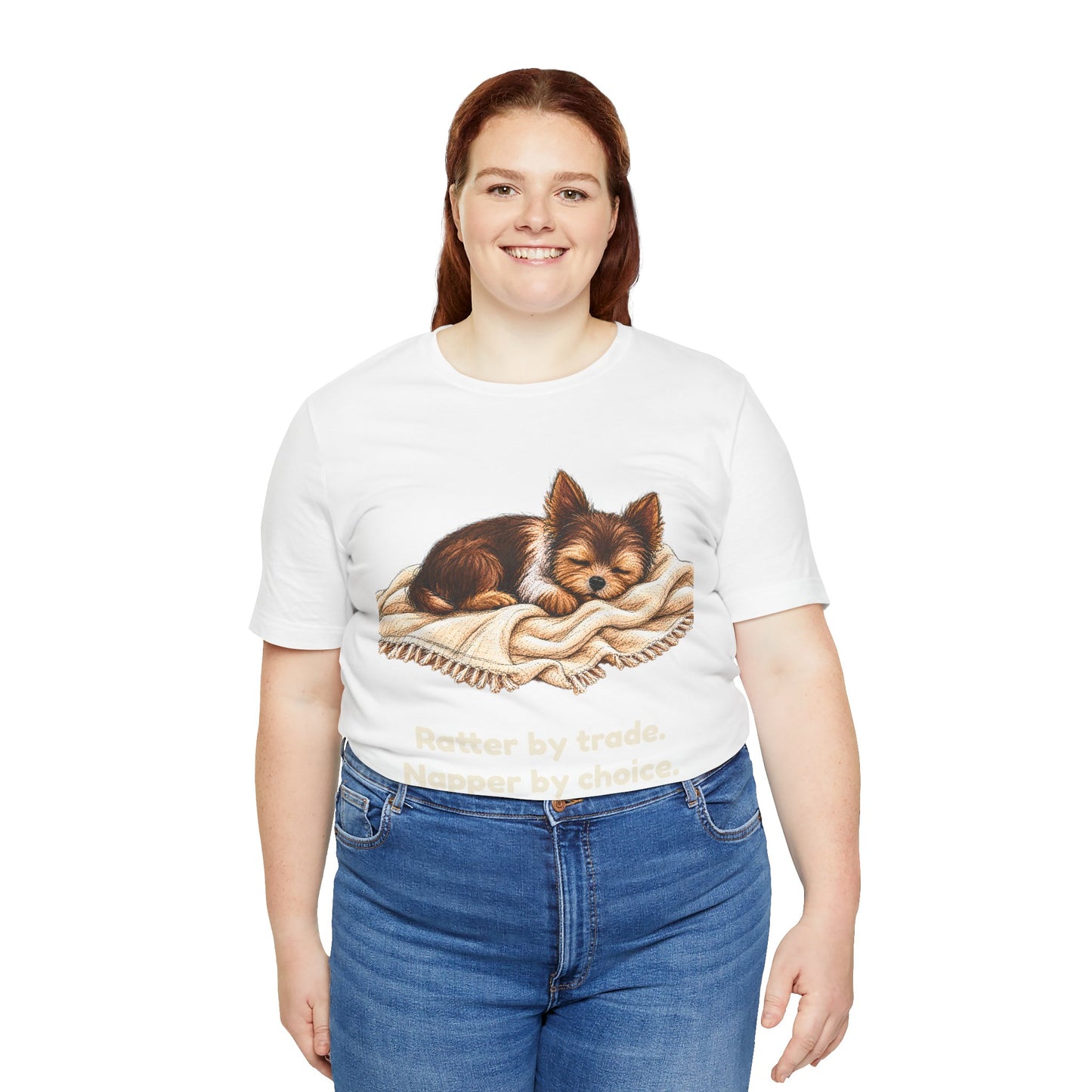 Ratter by Trade Napper by Choice — Funny Yorkshire Terrier T-Shirt
