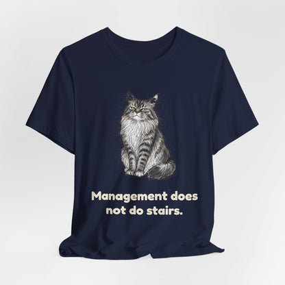 She Read Your File — Funny Maine Coon Cat T-Shirt
