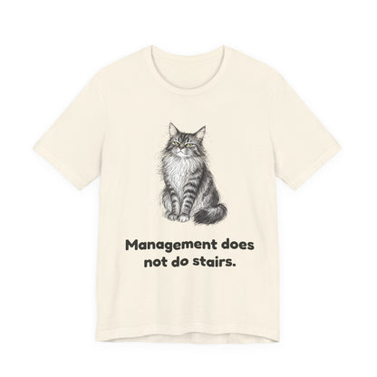 She Read Your File — Funny Maine Coon Cat T-Shirt