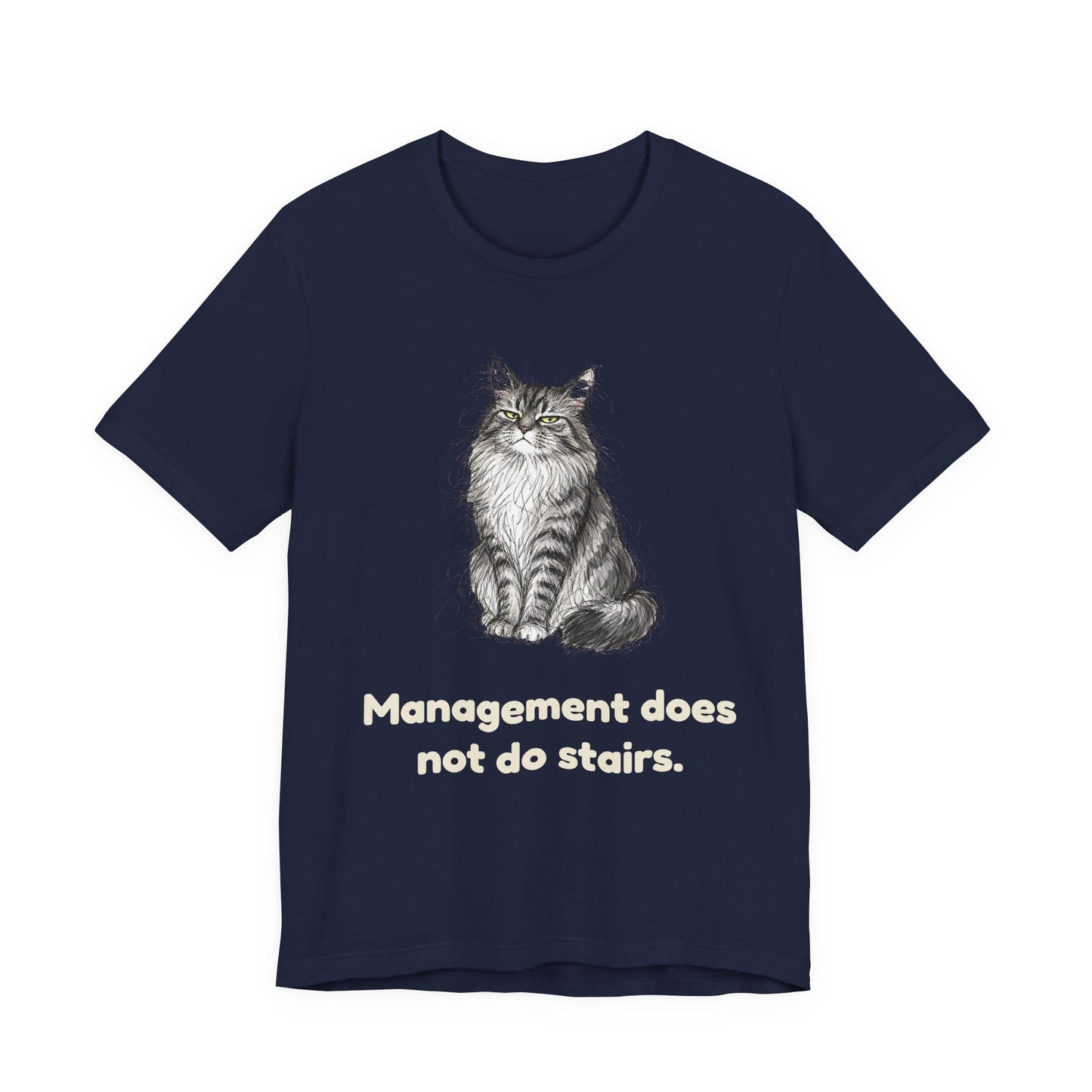 She Read Your File — Funny Maine Coon Cat T-Shirt