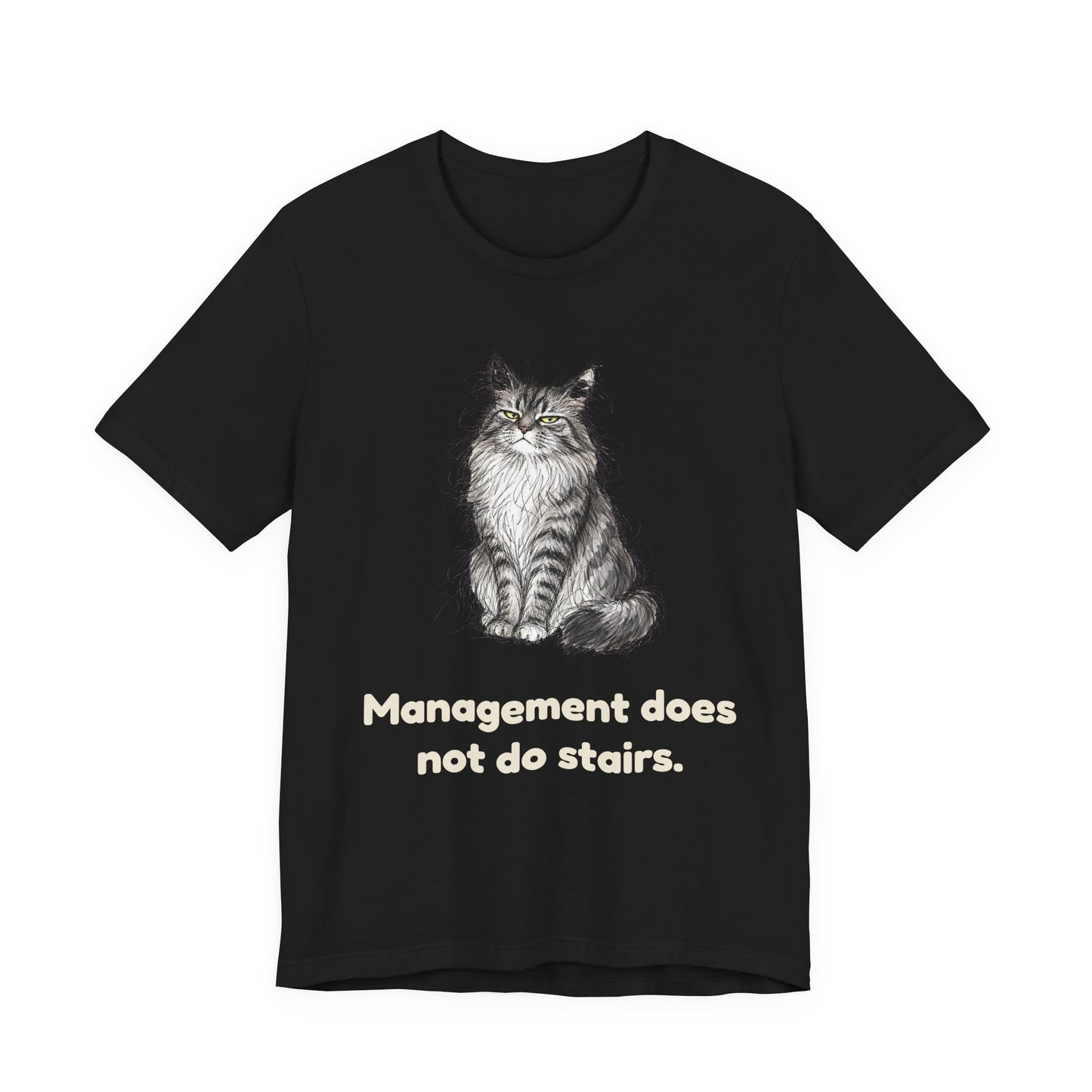 She Read Your File — Funny Maine Coon Cat T-Shirt