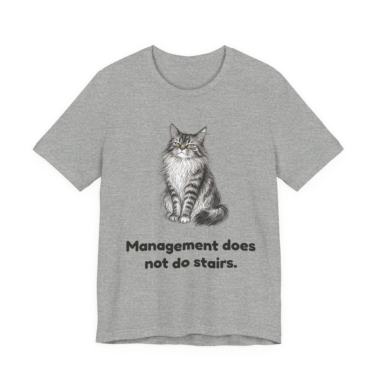 She Read Your File — Funny Maine Coon Cat T-Shirt