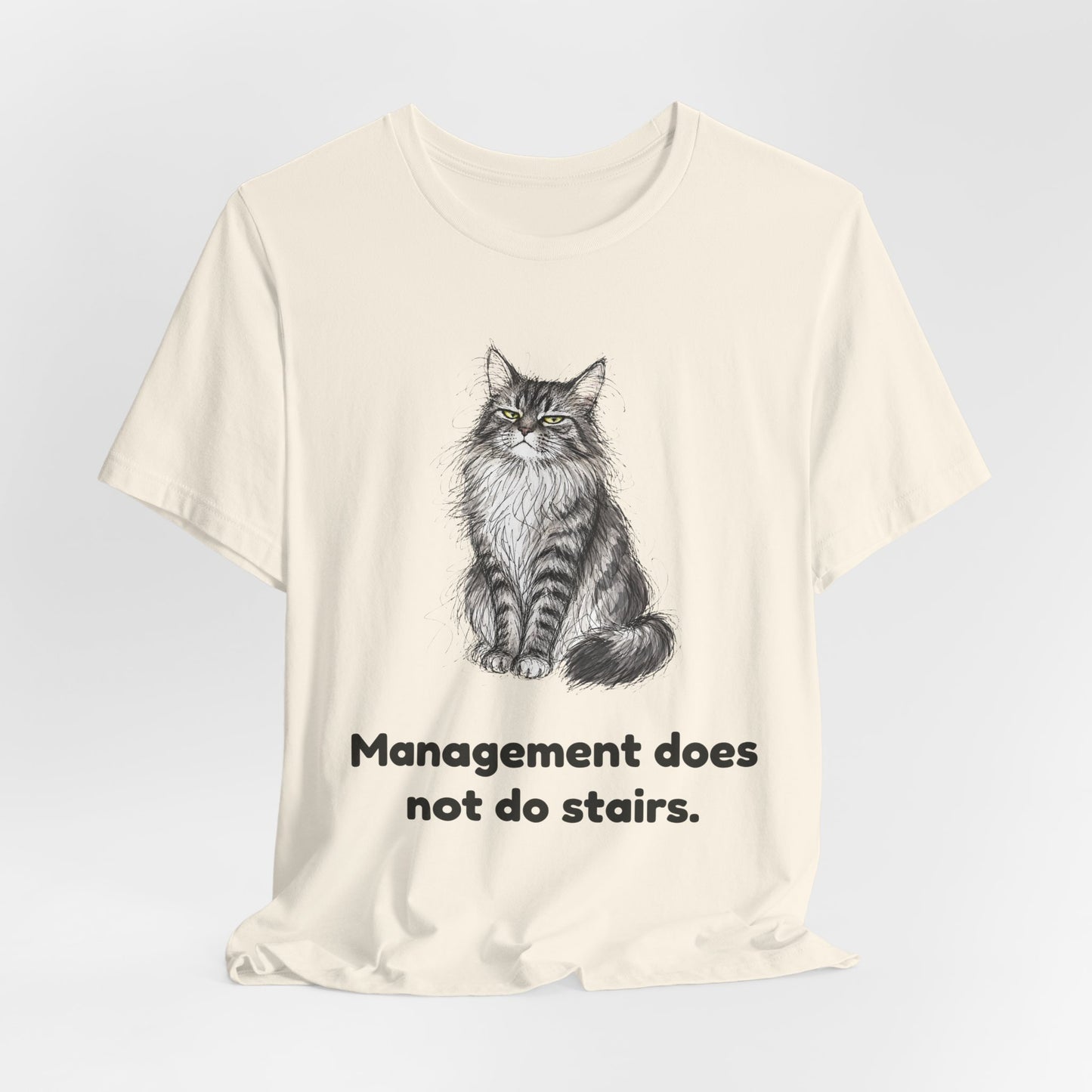 She Read Your File — Funny Maine Coon Cat T-Shirt